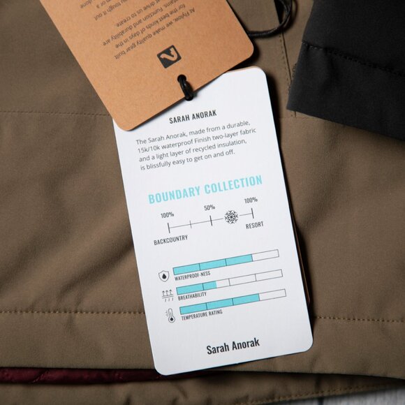 Flylow Women's Sarah Anorak Jacket Size Medium - Picture 7 of 16